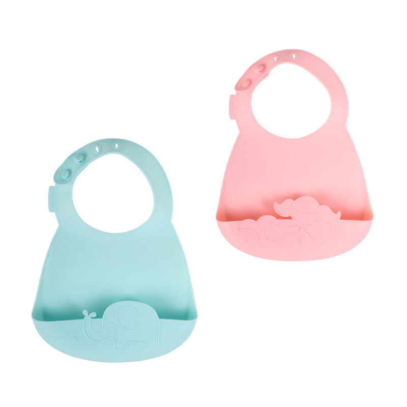 Babero de silicona Tasty Bib Set