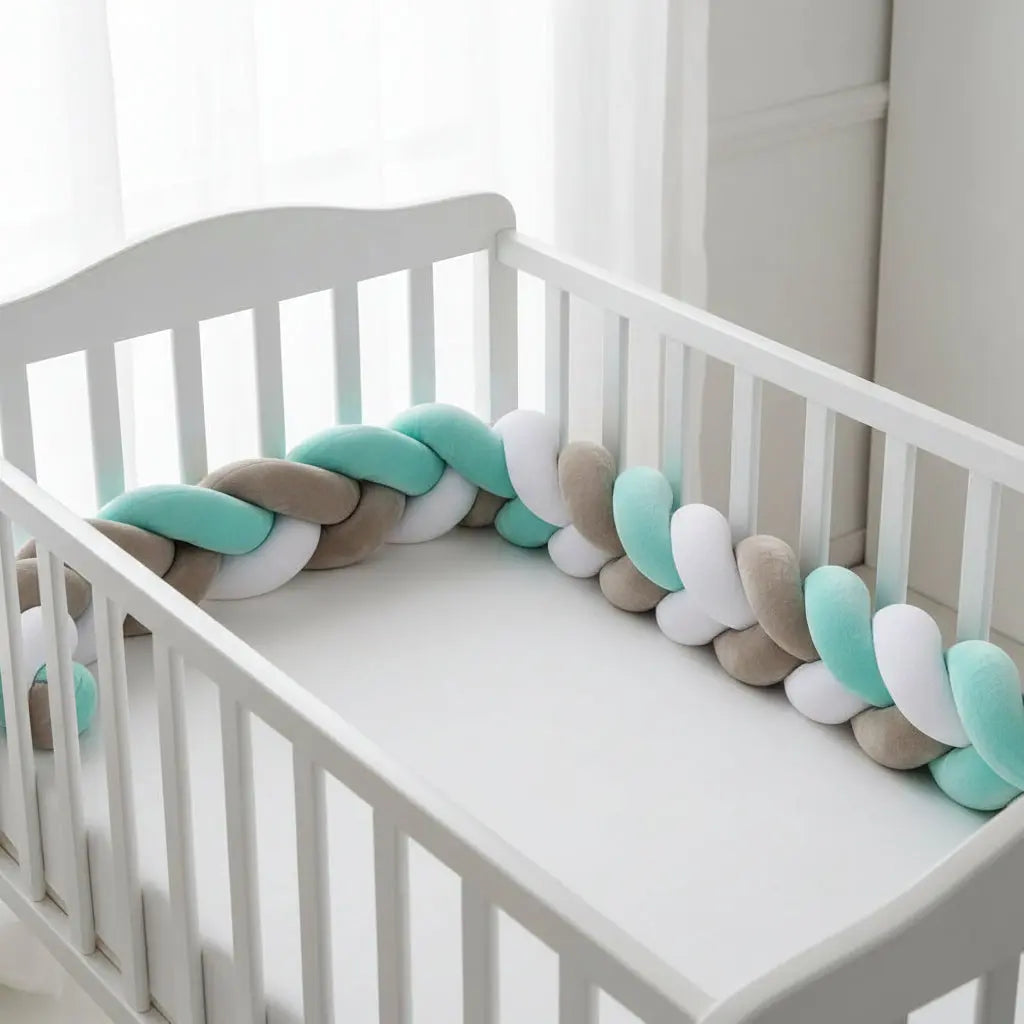 Protector de cuna Twist de 120 cm de Plastimyr